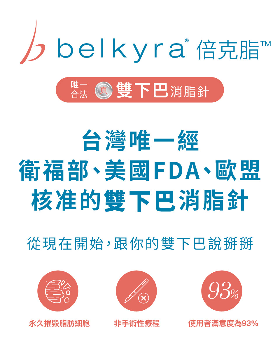 雙下巴的剋星 - 倍克脂 雙下巴的剋星 - 倍克脂